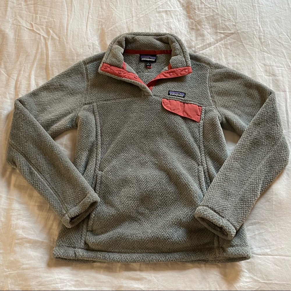 Patagonia Gray Fleece Size S